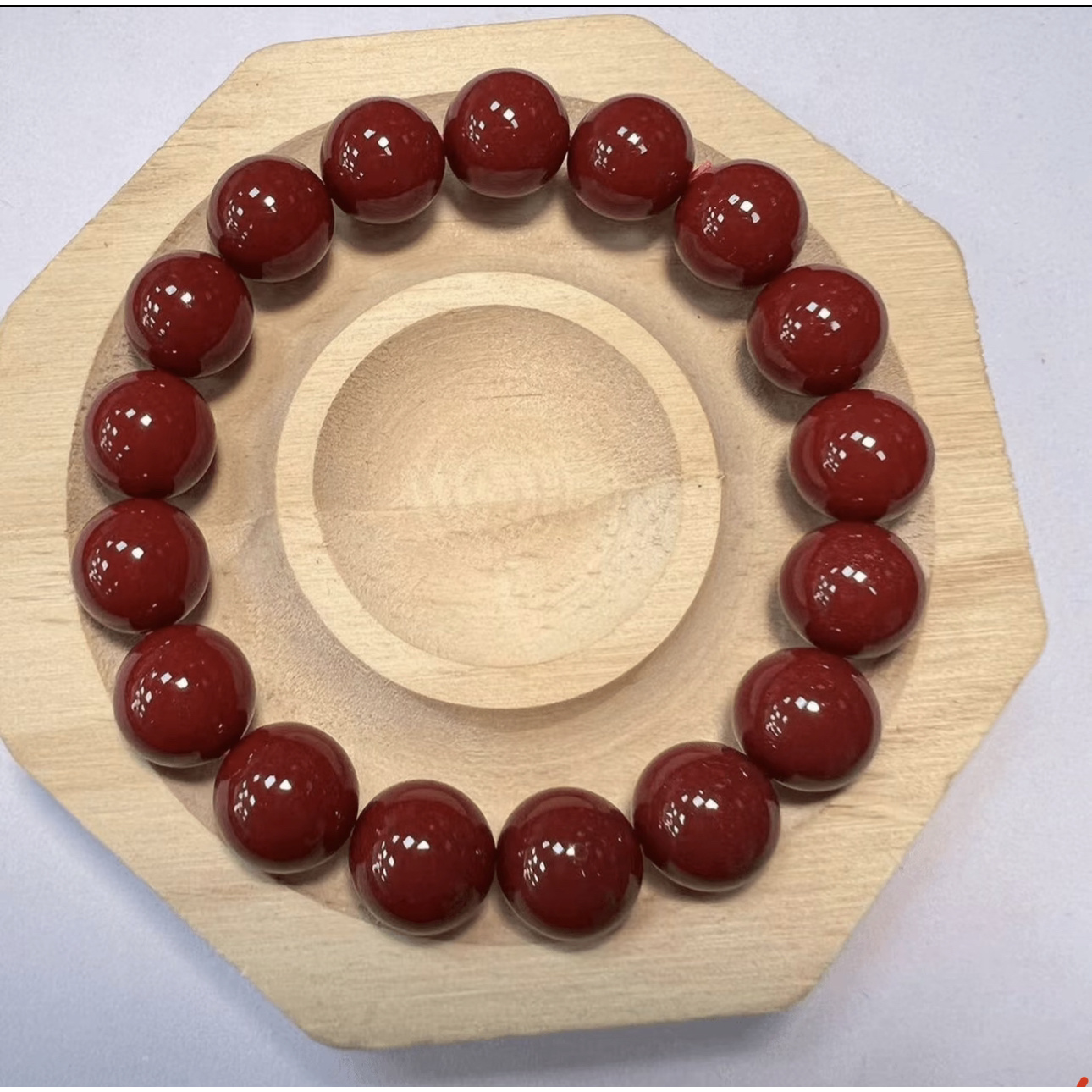 含辰砂工艺品A772 红色精美手串 高端手串-(无礼盒）O