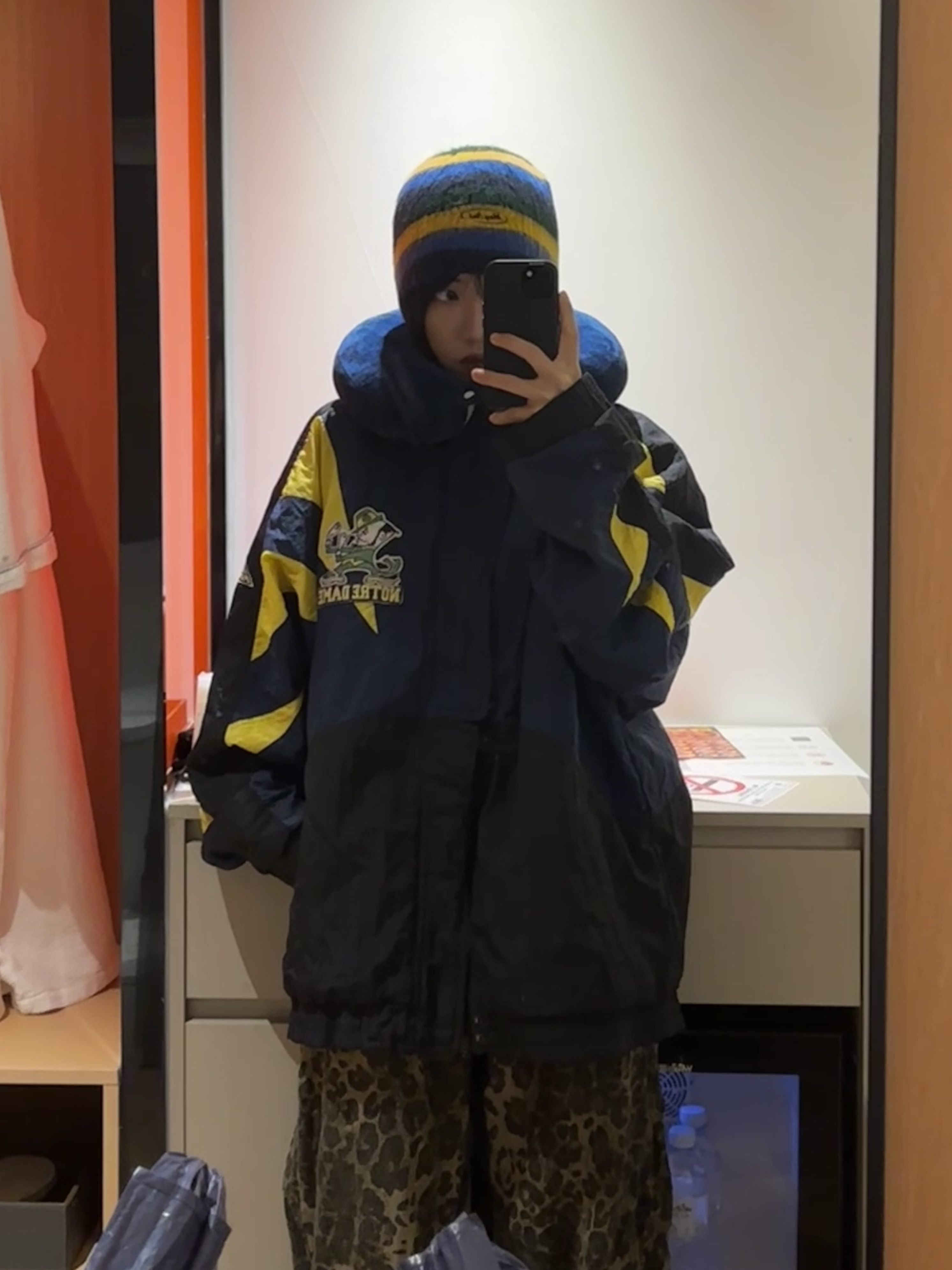 美式复古运动外套