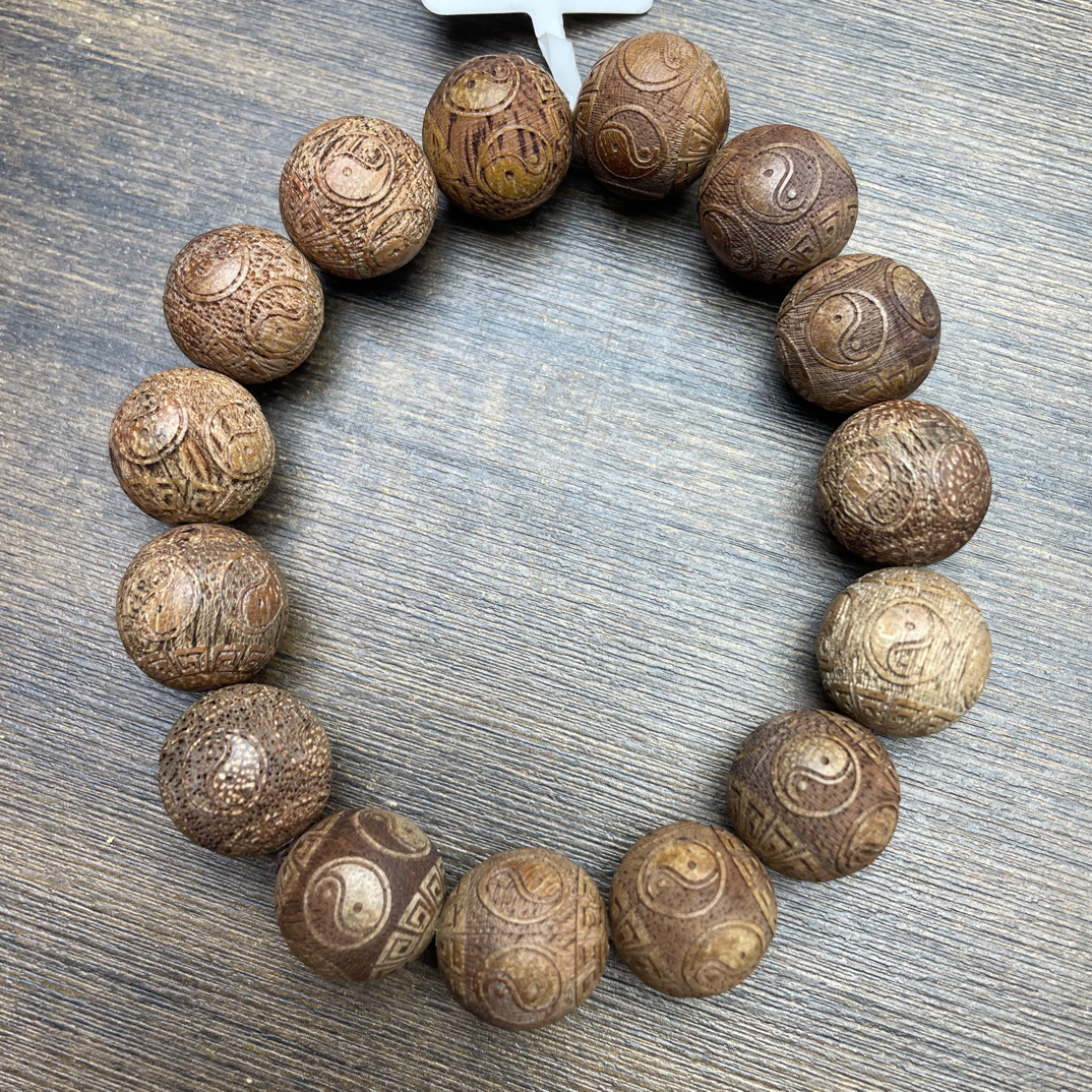 沉香木串高端文玩精品手串R31