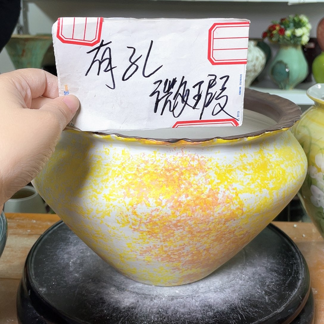 景德镇陶瓷高温花盆