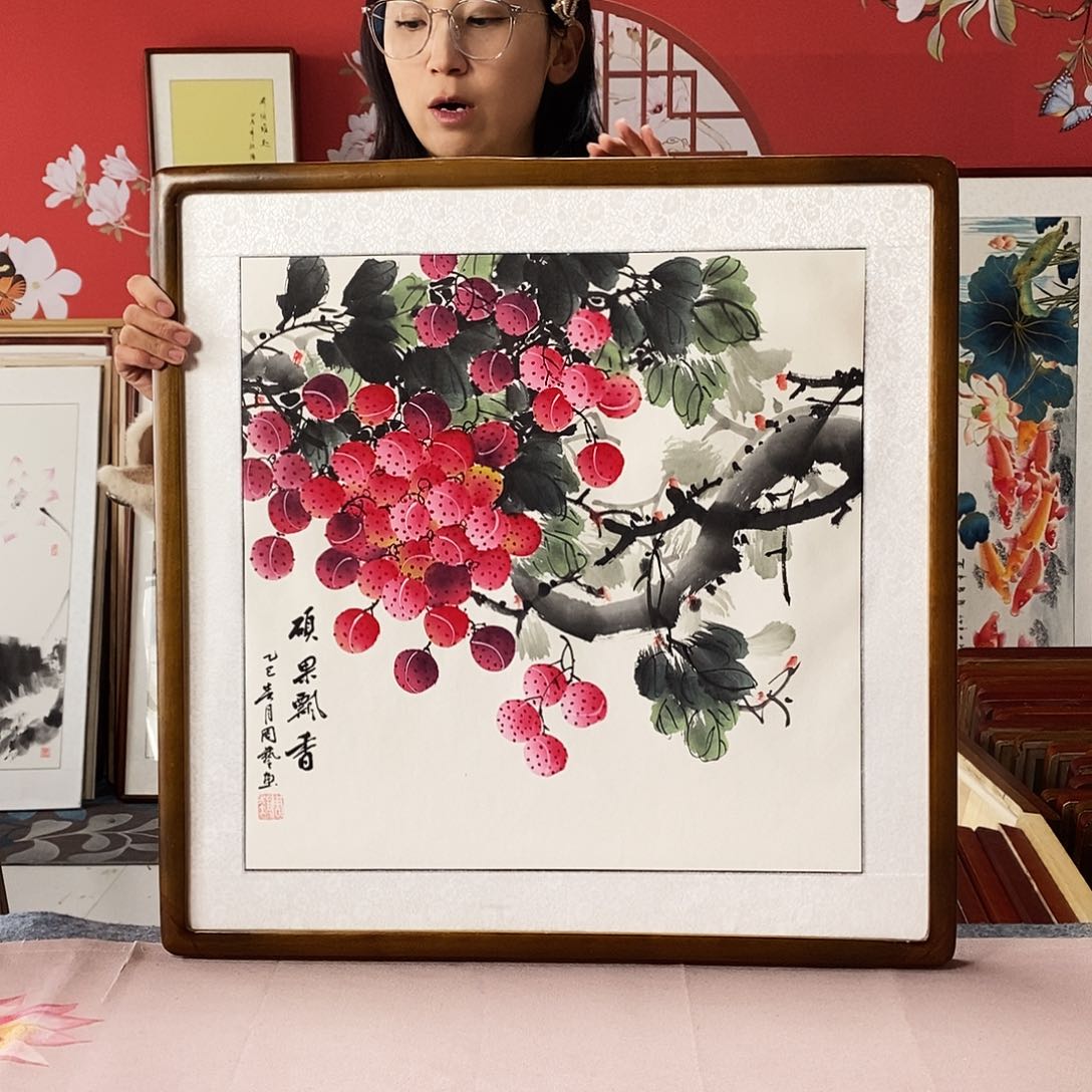 国画手写手绘62✖️62国画作品