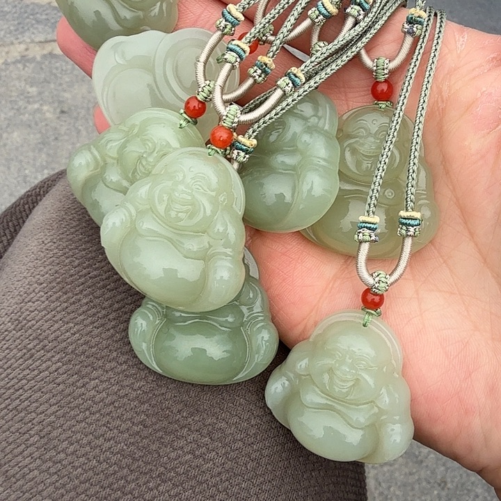 和田玉未镶嵌颈饰多样发拍一发一