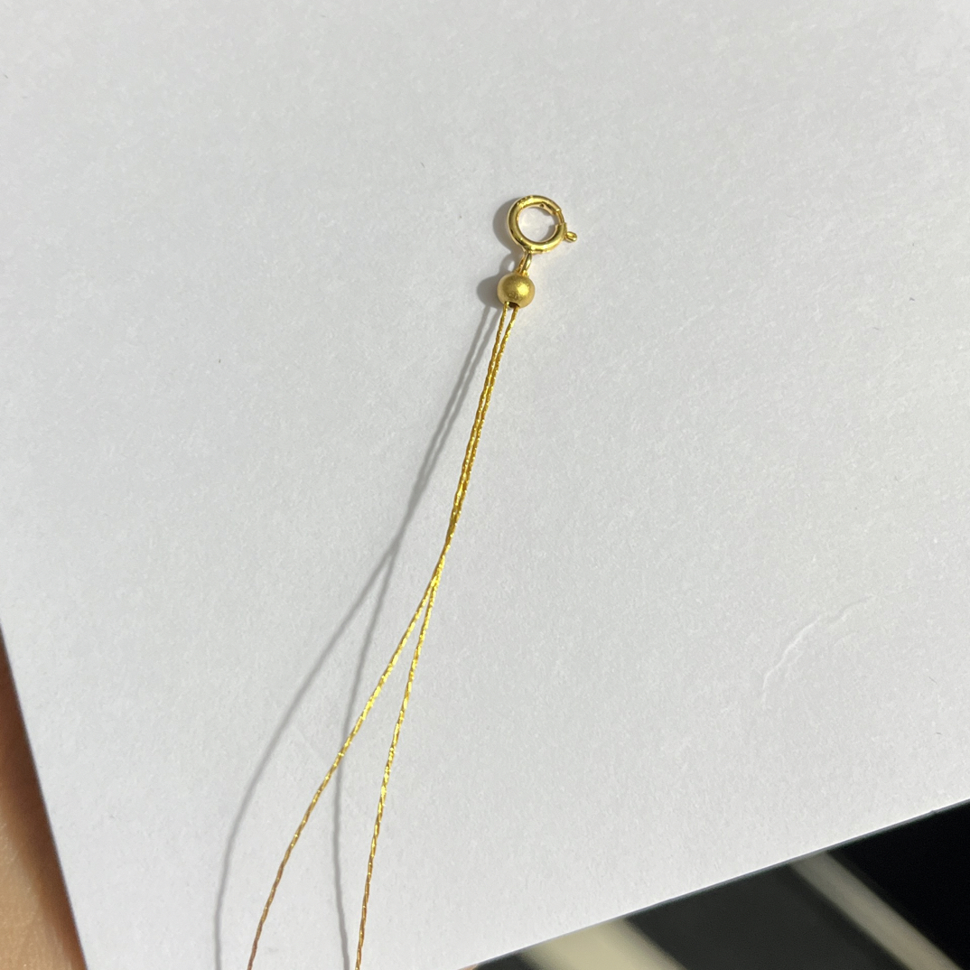 925银银制品 925银制品 万能珠弹簧扣可调节
