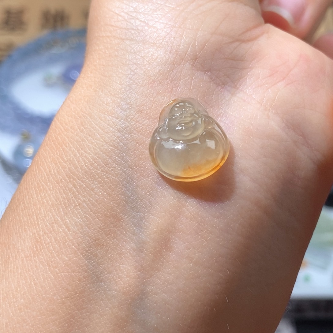 定制翡翠未镶嵌翡翠14.2×13.2×5.6