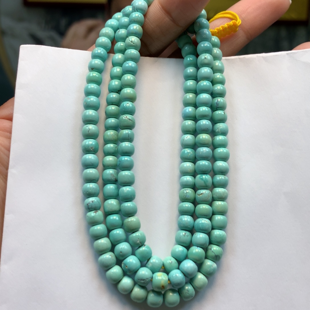 绿松石长链未镶嵌