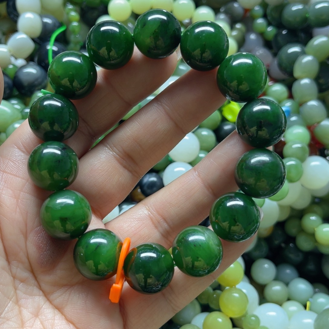 和田玉手链未镶嵌