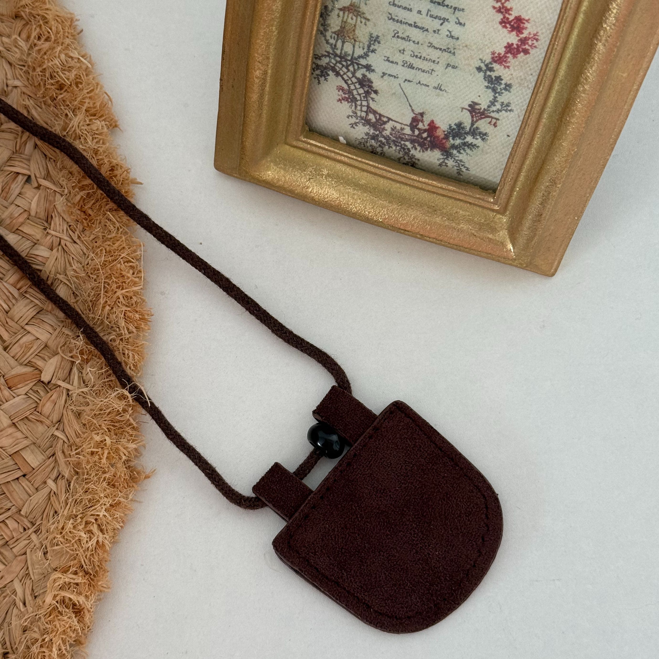 非金属棉绳项链 【大漂亮自制】2025秋季新款棉绳项链百搭W56XL7128