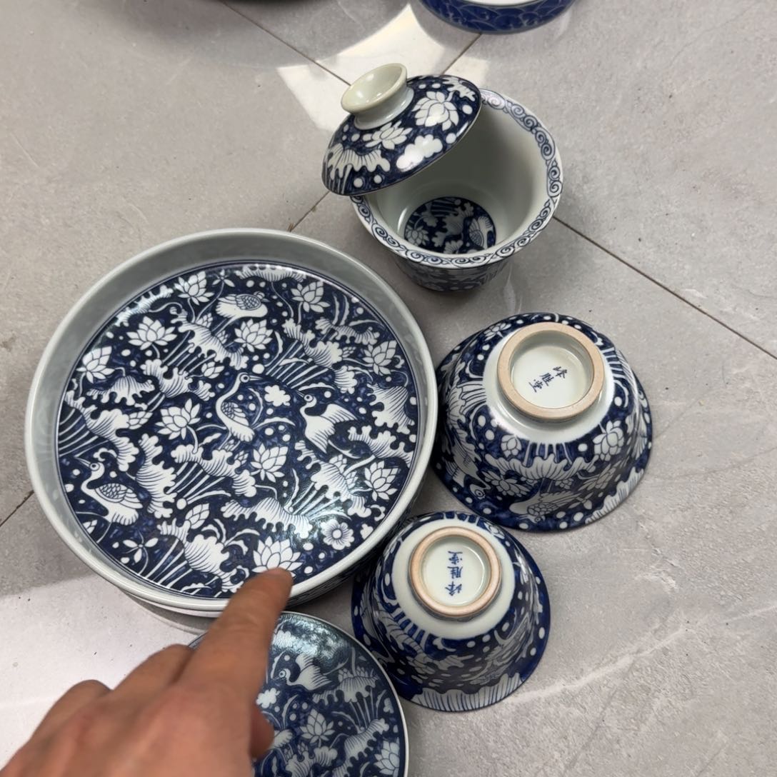 摆件一路连科五件套