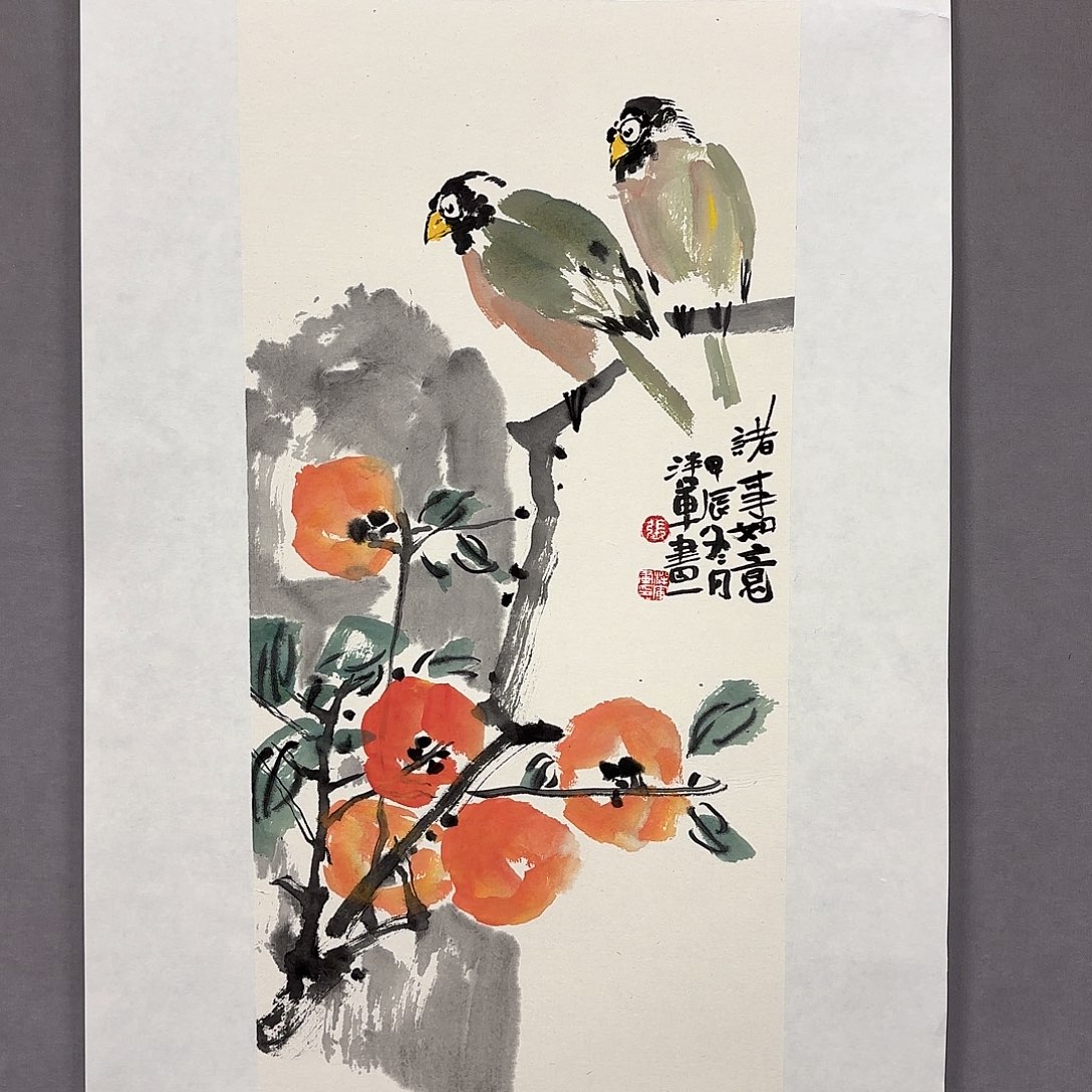 国画国画纯手绘作品请放心去藏