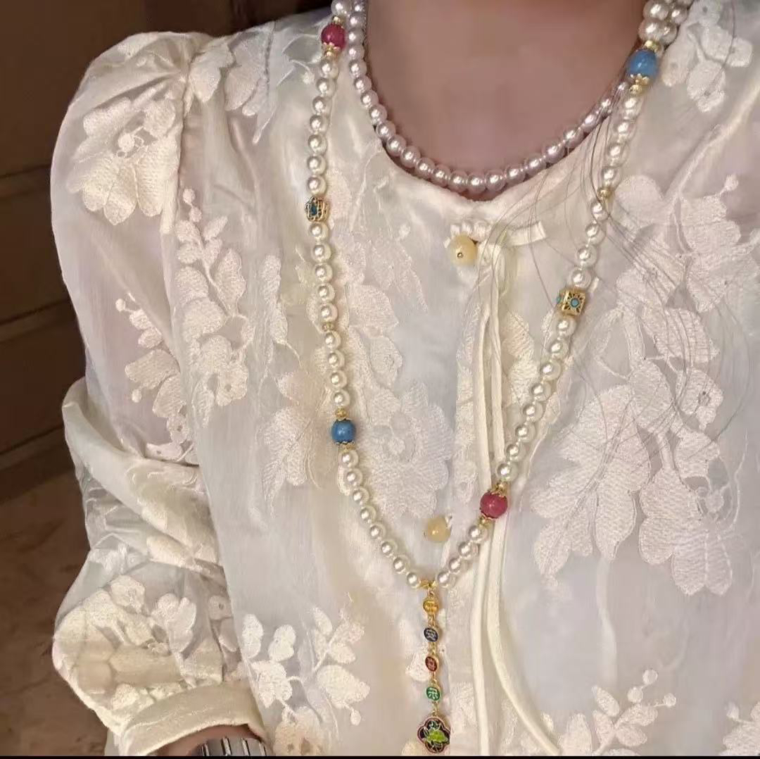 铜合金项链 YANGYANG 平安喜乐 项链