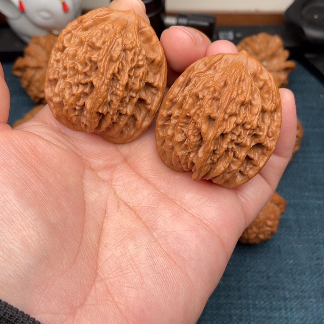 文玩核桃把件全品大克重麦虎41