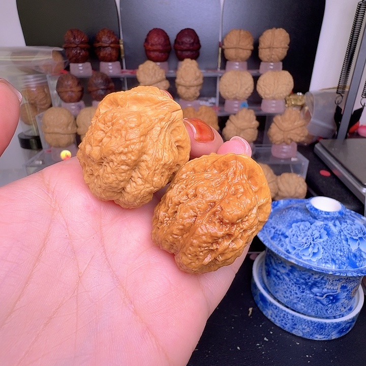 文玩核桃把件16号车41尺寸相思蛙