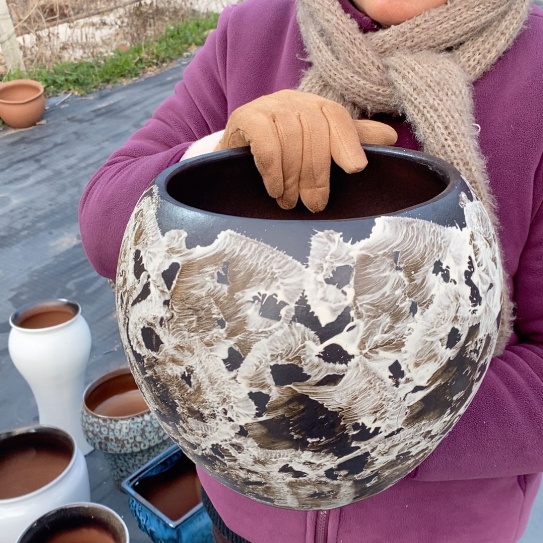 红陶口20高22～～～