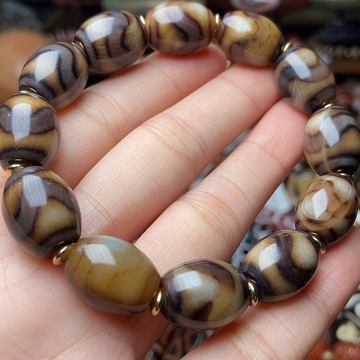 玛瑙/玉髓未镶嵌手链