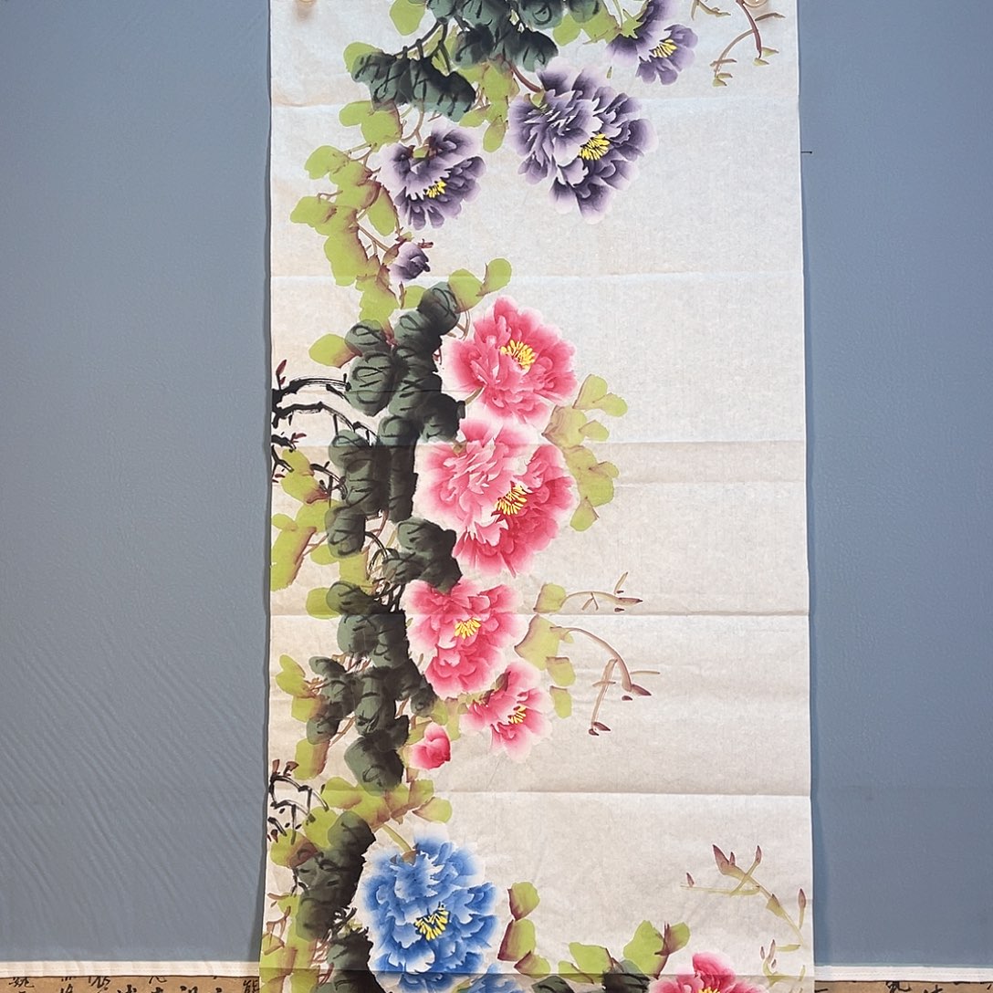 国画180 花开花落春满枝头
