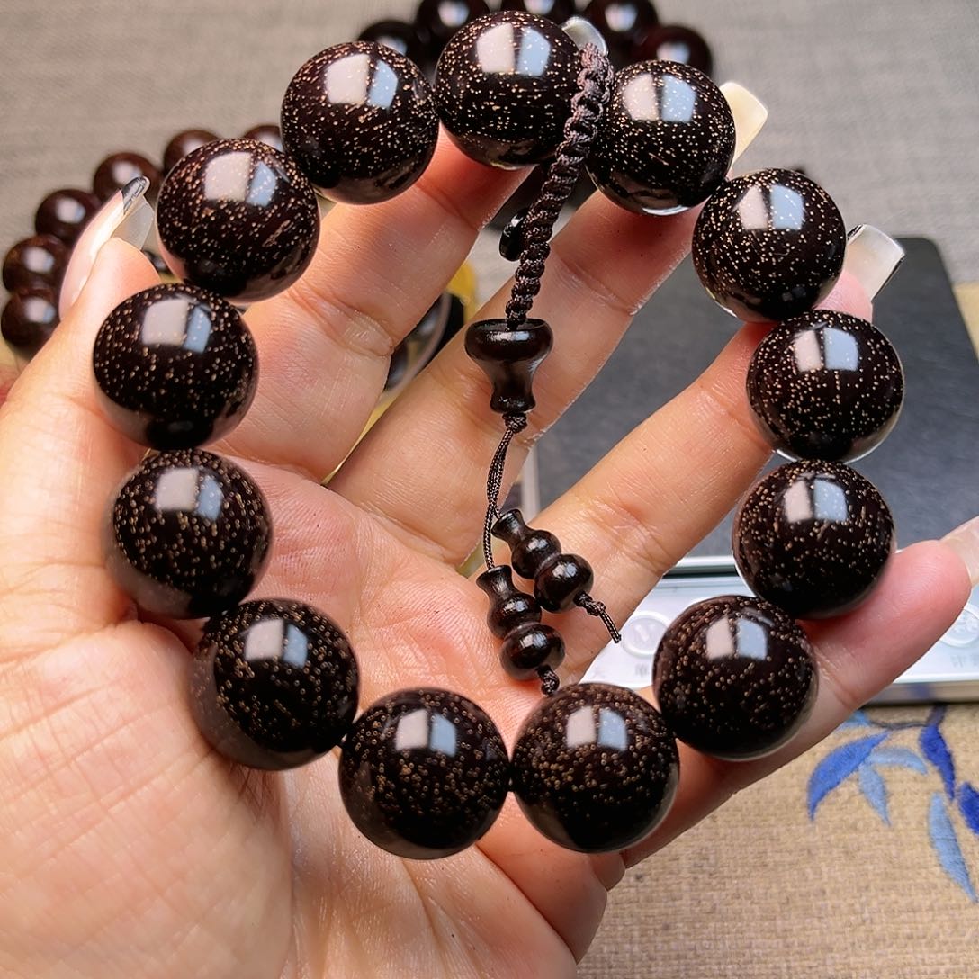 檀香紫檀（小叶紫檀）1.8 13颗爆星