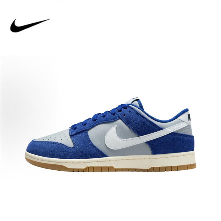 NIKE/耐克Dunk LOW男款灰蓝百搭防滑耐磨低帮运动板鞋IB6399003