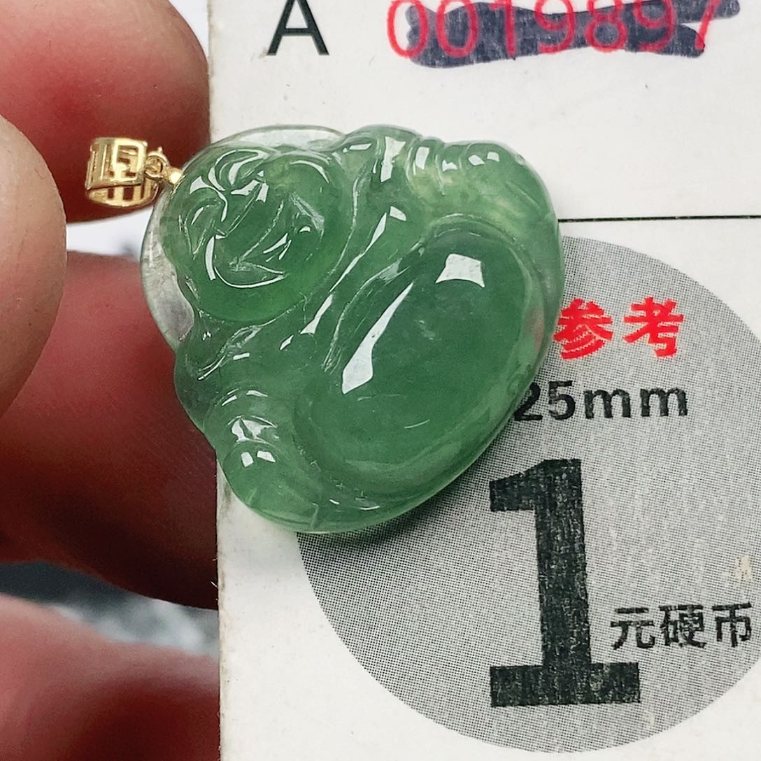 翡翠吊坠(不含链)未镶嵌