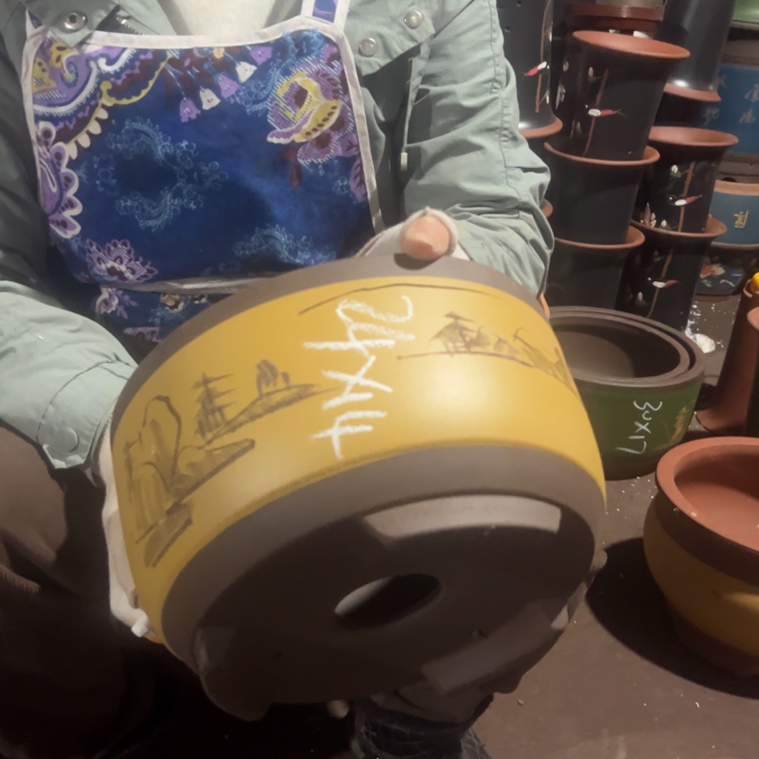 紫泥花盆紫砂花盆