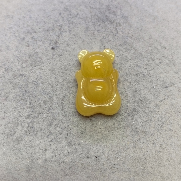 蜜蜡裸石未镶嵌吊坠