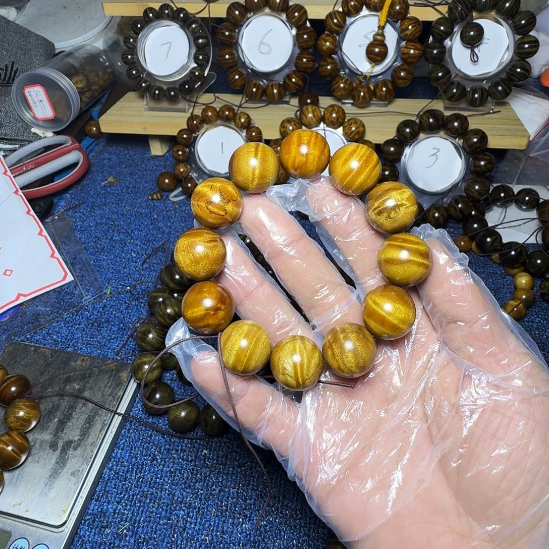 楠木（金丝楠）手串/手链小叶桢楠2.0