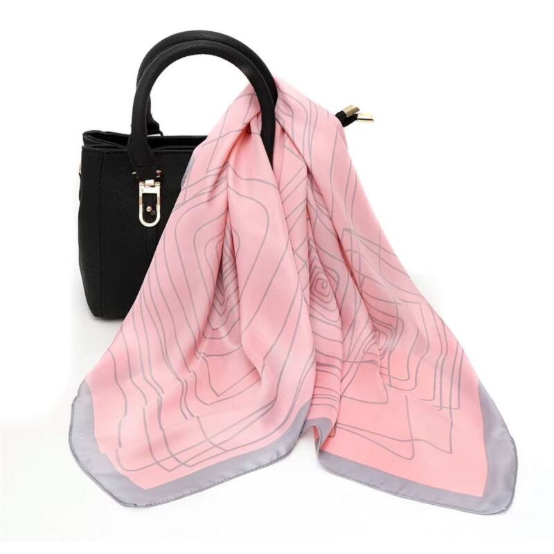 A037【简约条纹】70*70防晒百搭小清新布料