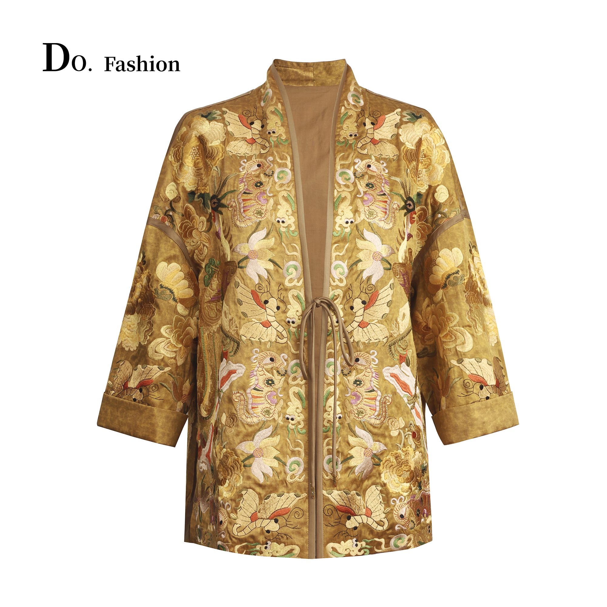 【Do.Fashion欧阳】非遗重工苗绣中式外套