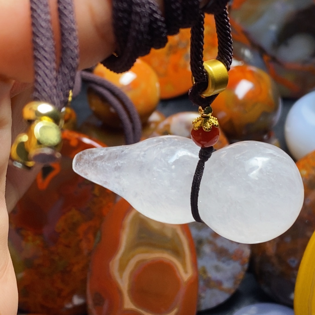 玛瑙/玉髓吊坠(不含链)未镶嵌