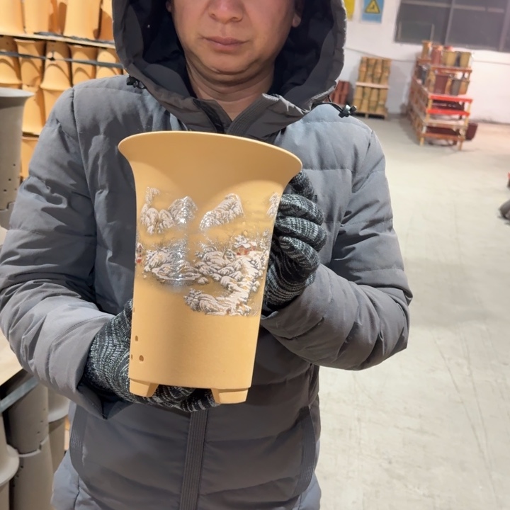 花盆紫砂破损补发