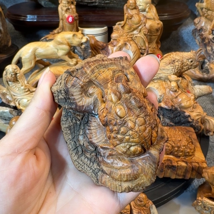 崖柏陈化摆件手把件