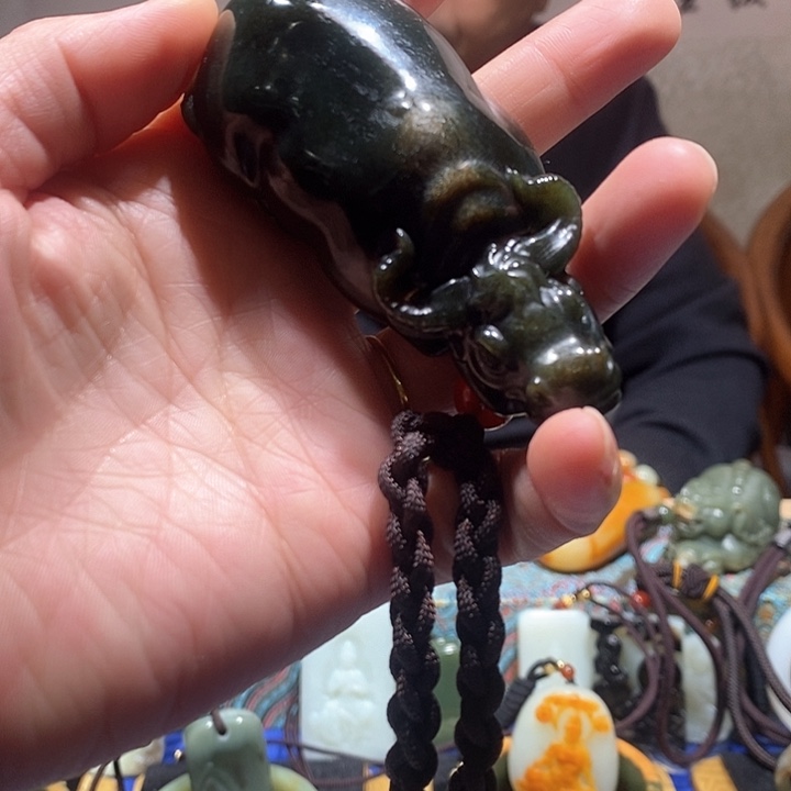 和田玉把件未镶嵌