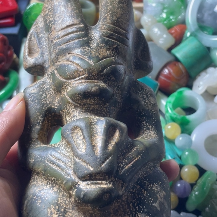 用***0和田玉未镶嵌吊坠(不含链)