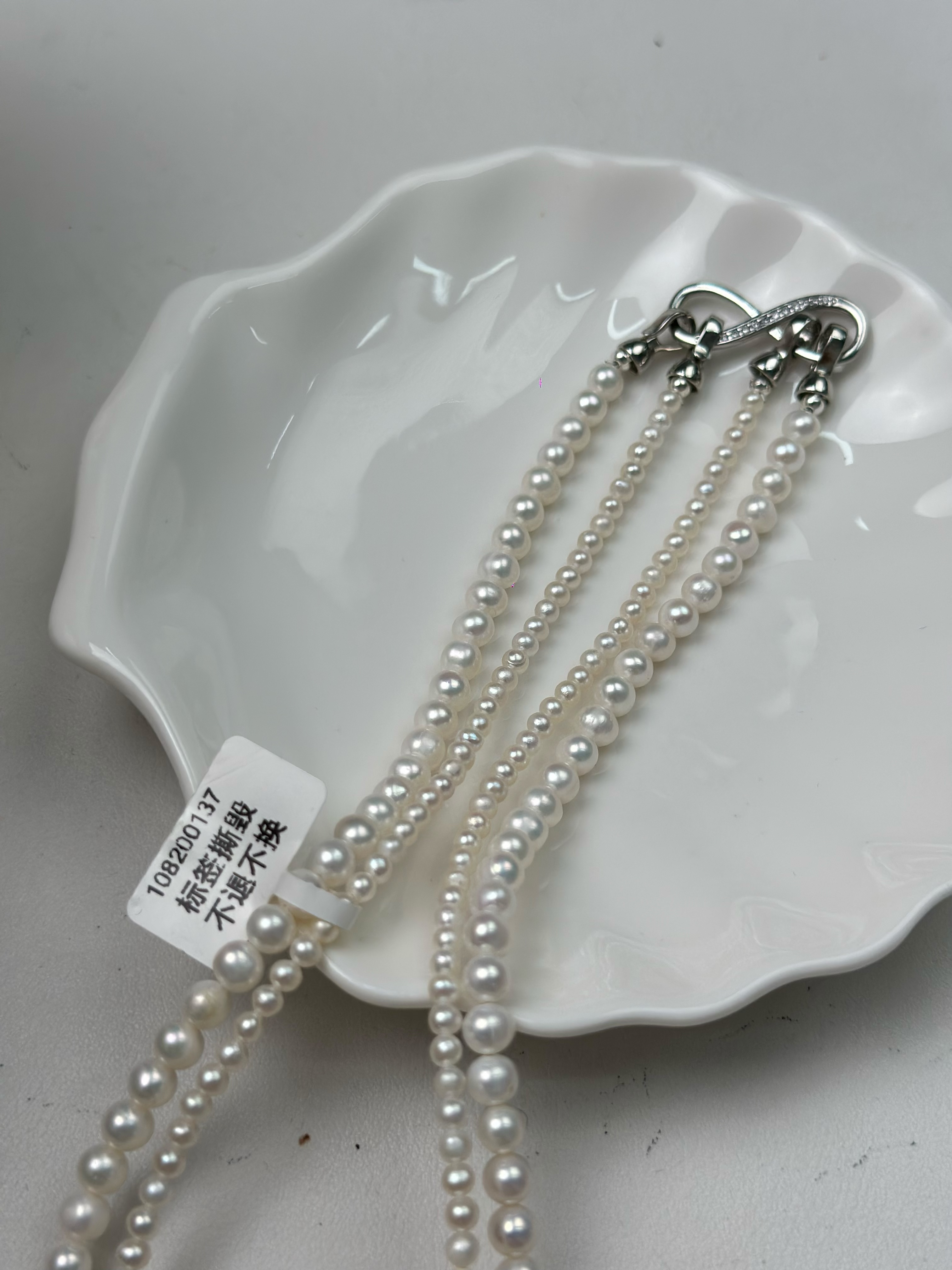 天然淡水珍珠项链 108200137