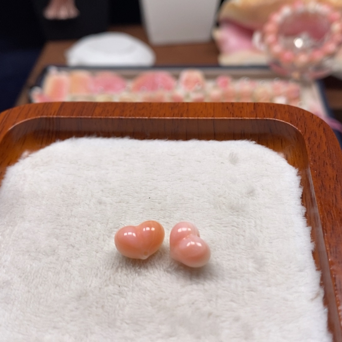 手串/手链贝壳萝*粉贝屁桃小雕