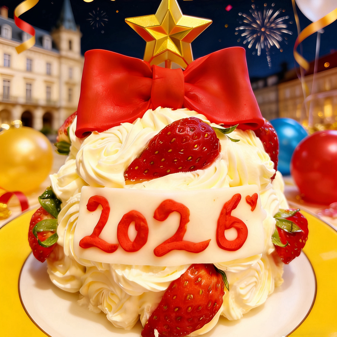 山语麦乡新年蝴蝶结