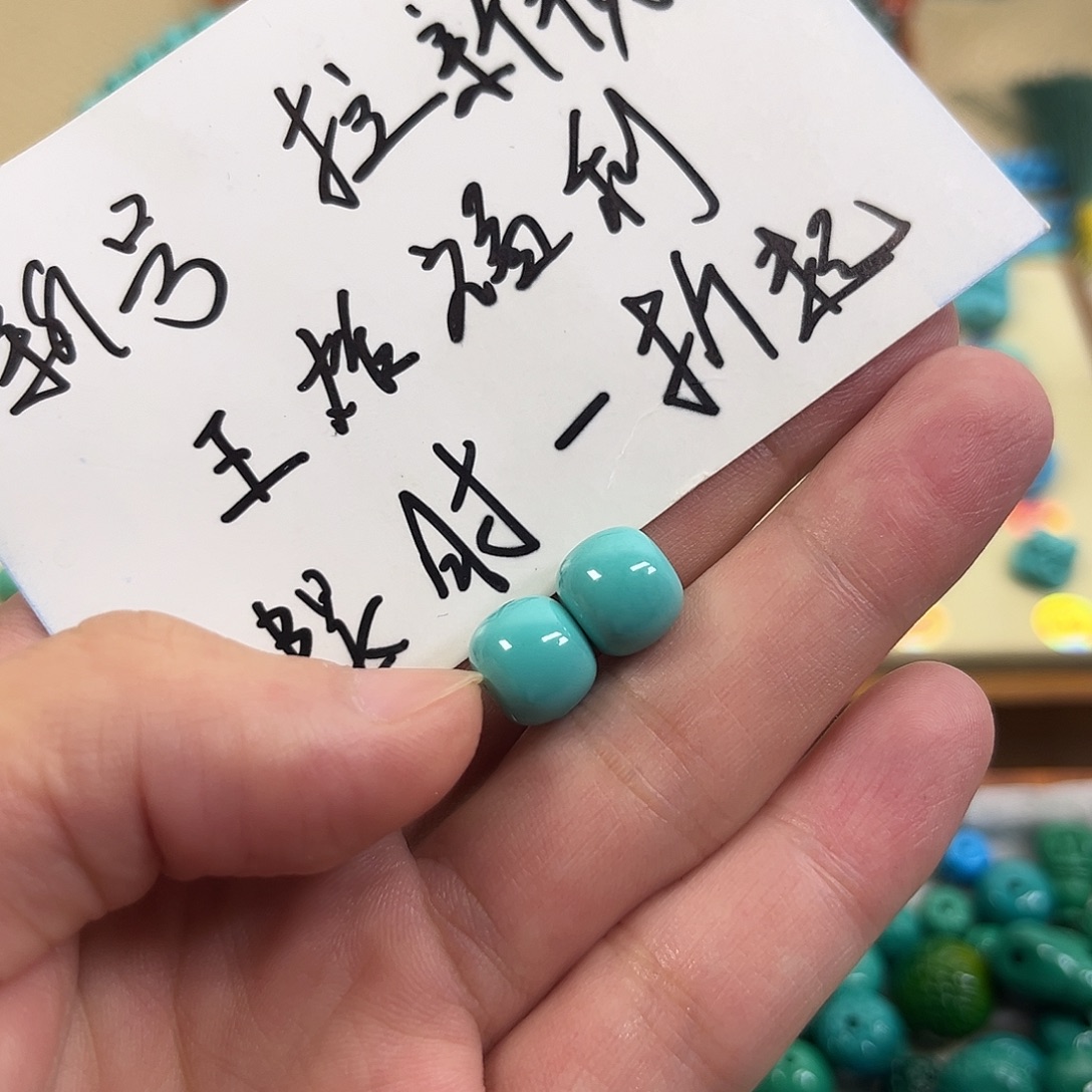 手工雕刻配饰配珠手串尺寸10
