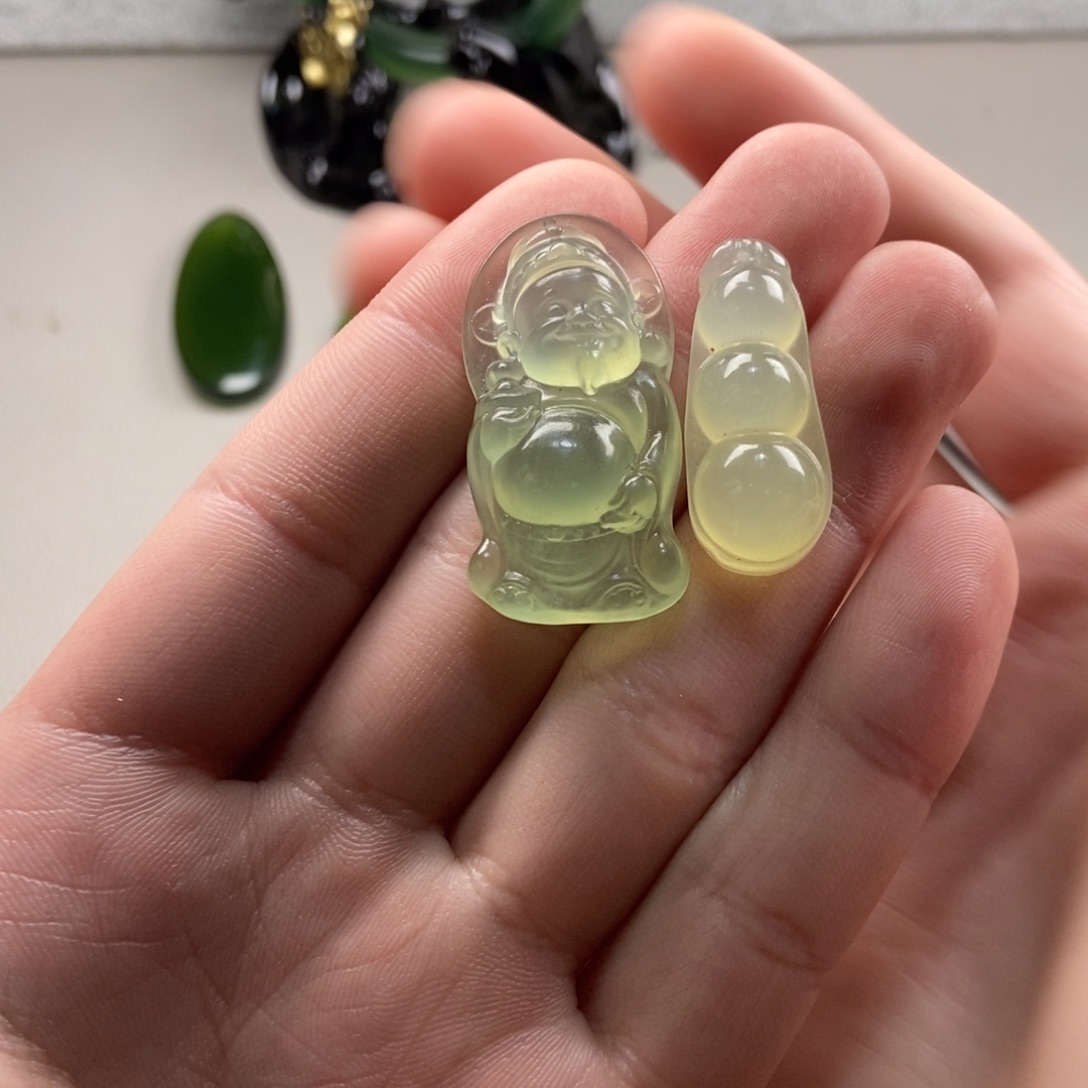 【闪购商品】蛇纹石玉岫玉未镶嵌