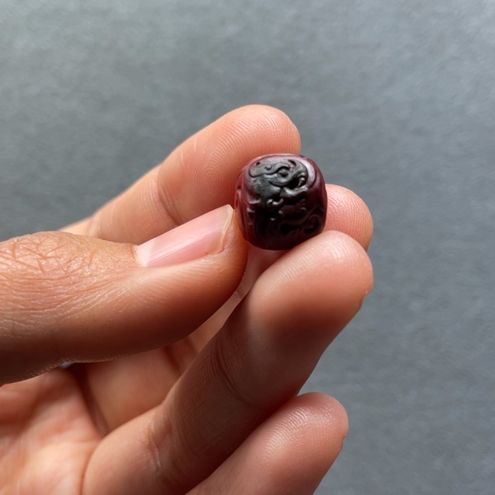 南红玛瑙配饰未镶嵌11.5mm