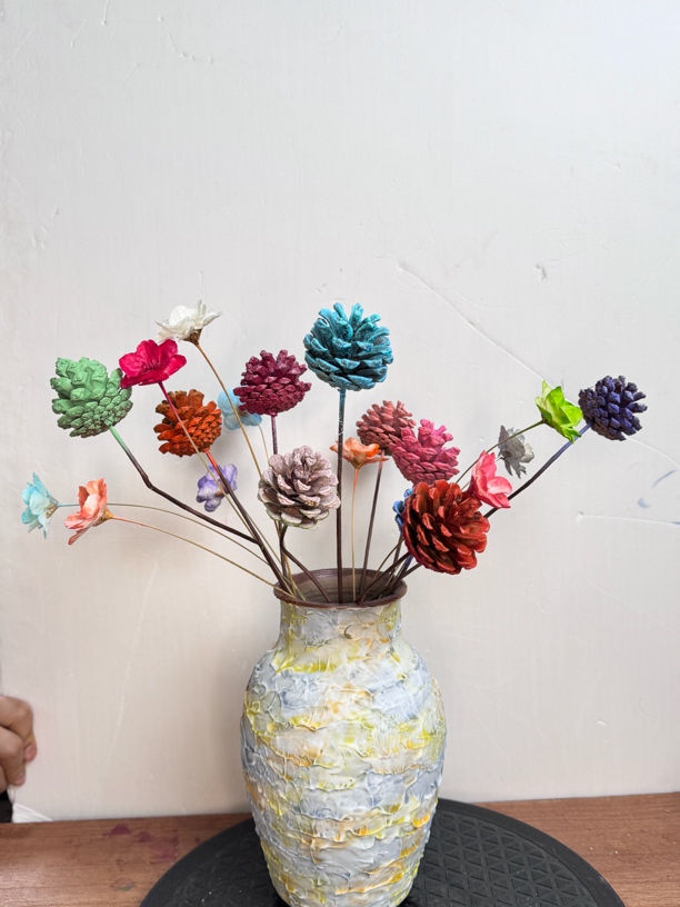 西班牙松果、风铃花高档家庭花