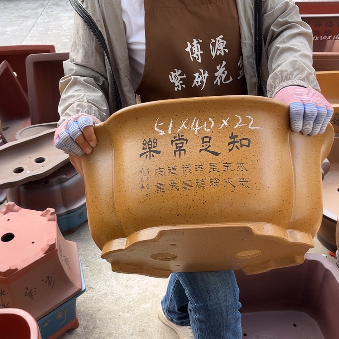 紫砂花盆盆景艺术