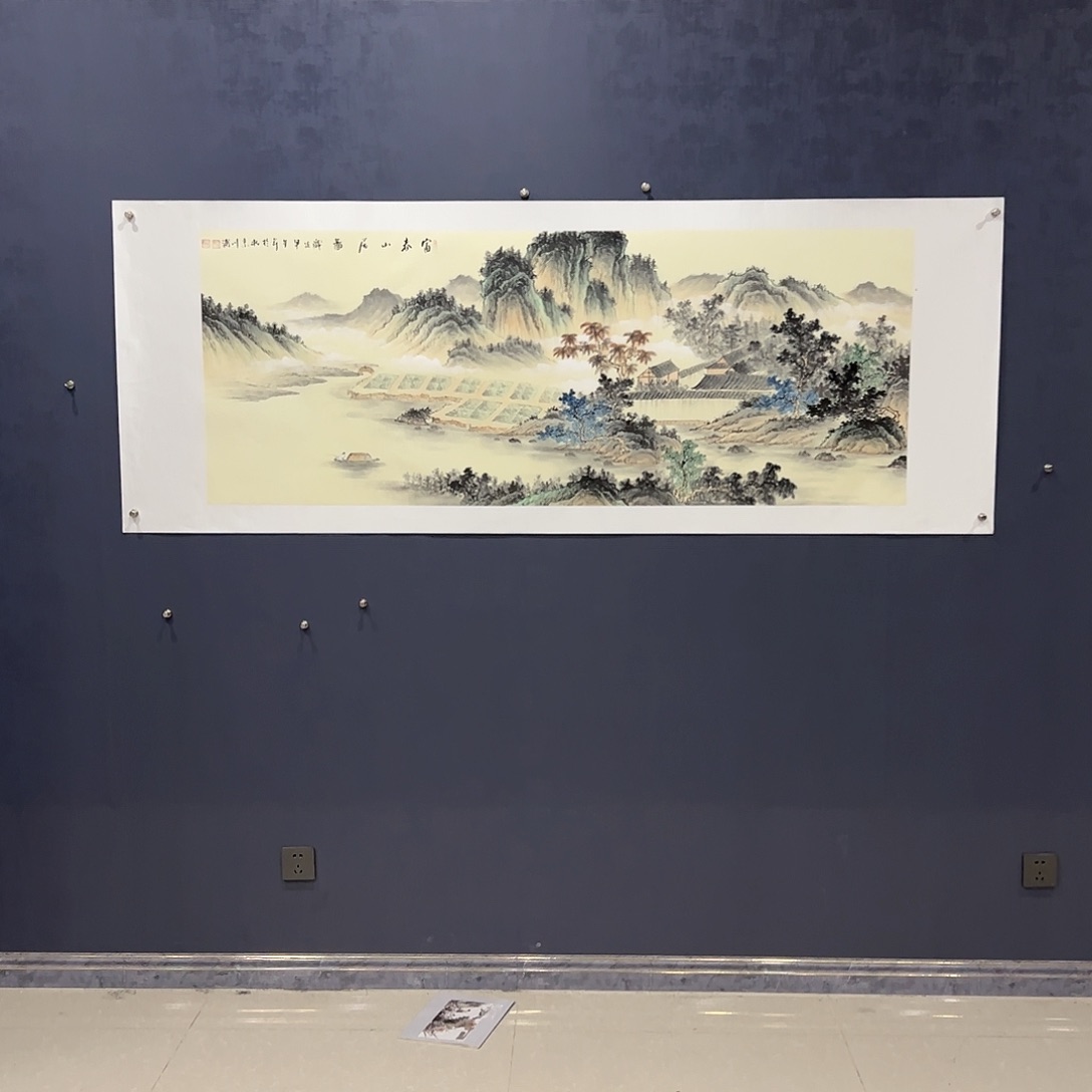 国画老*李川浦老师作品一张