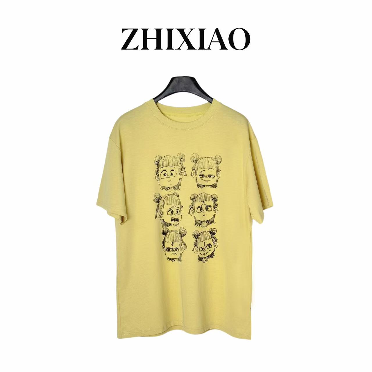 【ZHIXIAO】夏季新款：哪吒印花短袖992891