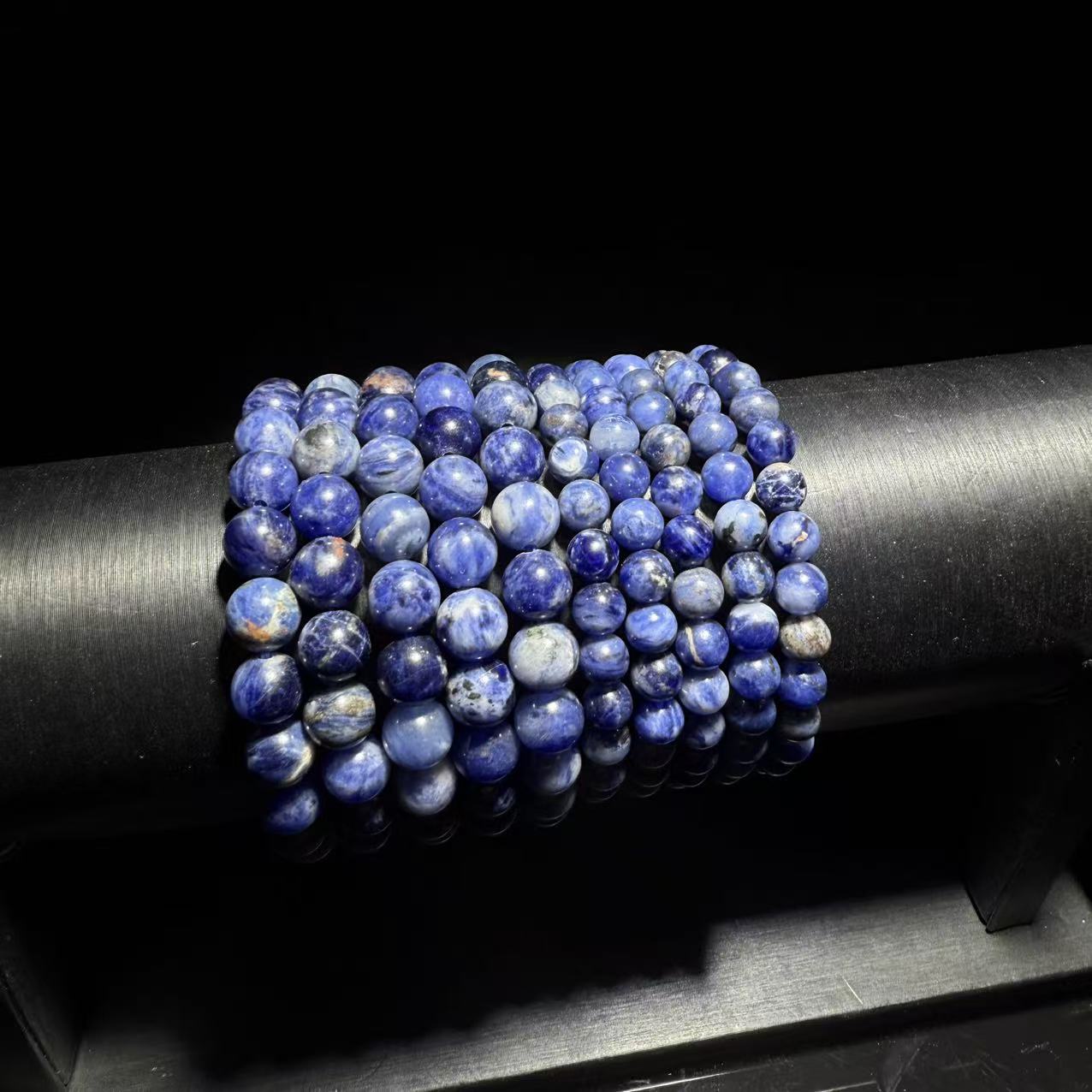 【皇后甄选】星际蓝圆珠手串