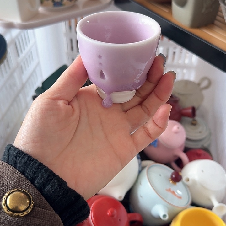 微瑕陶瓷茶具茶杯茶壶