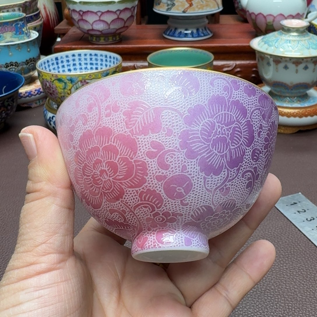 瓷片景德镇仿古手工制作精品展示