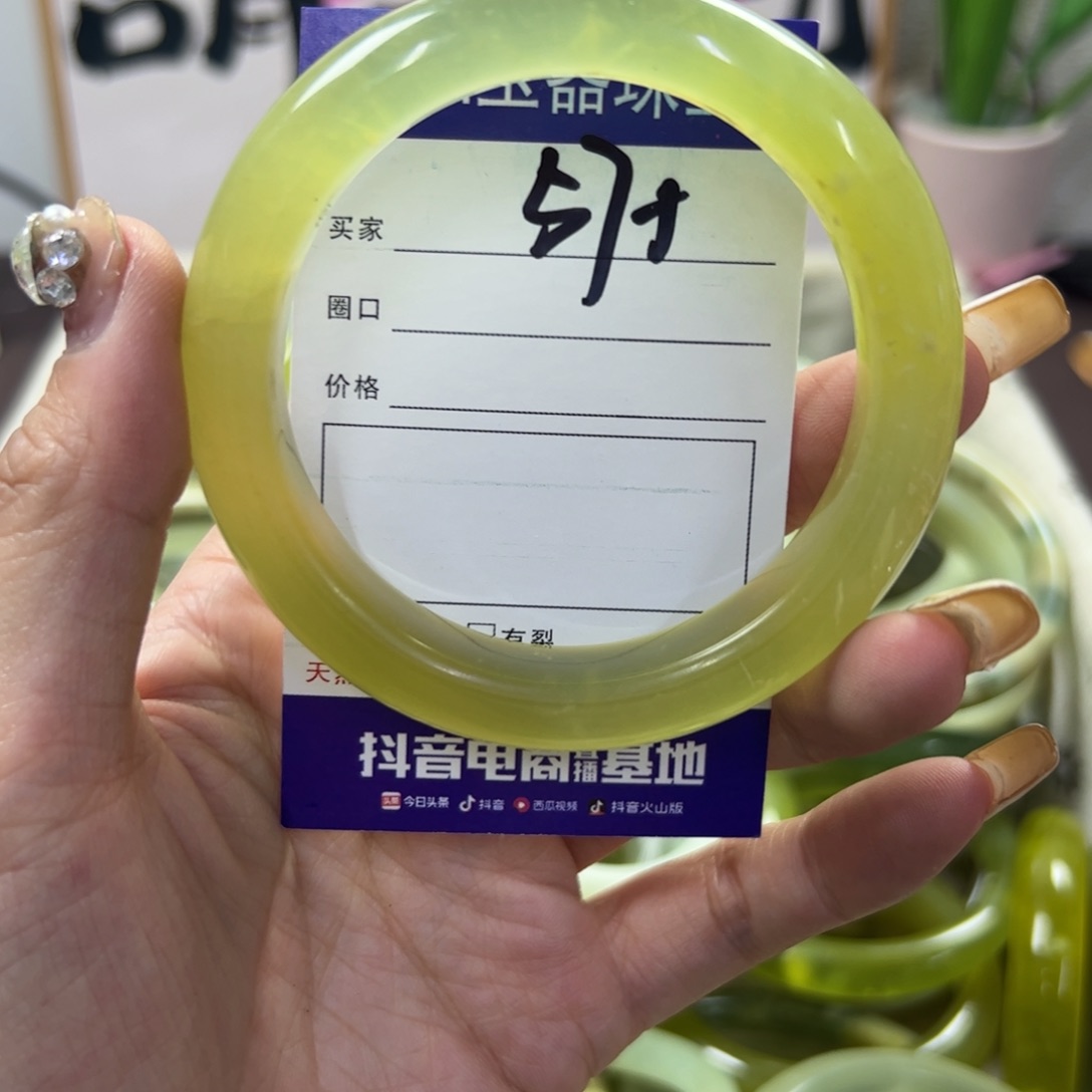 蛇纹石玉手镯未镶嵌538