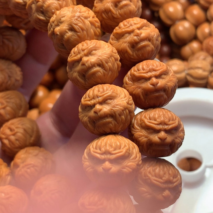 【闪购商品】猴头核桃手串拒*悟空