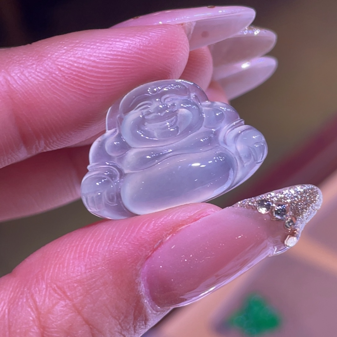 颈饰未镶嵌翡翠佛公