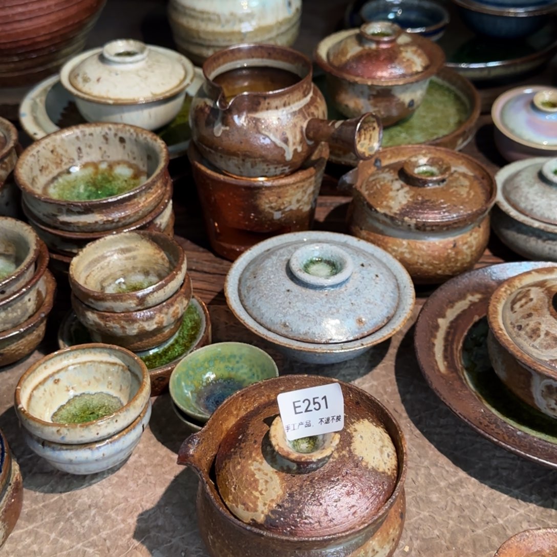 戏***茶E251破碎感泥料非柴烧跑单禁拍