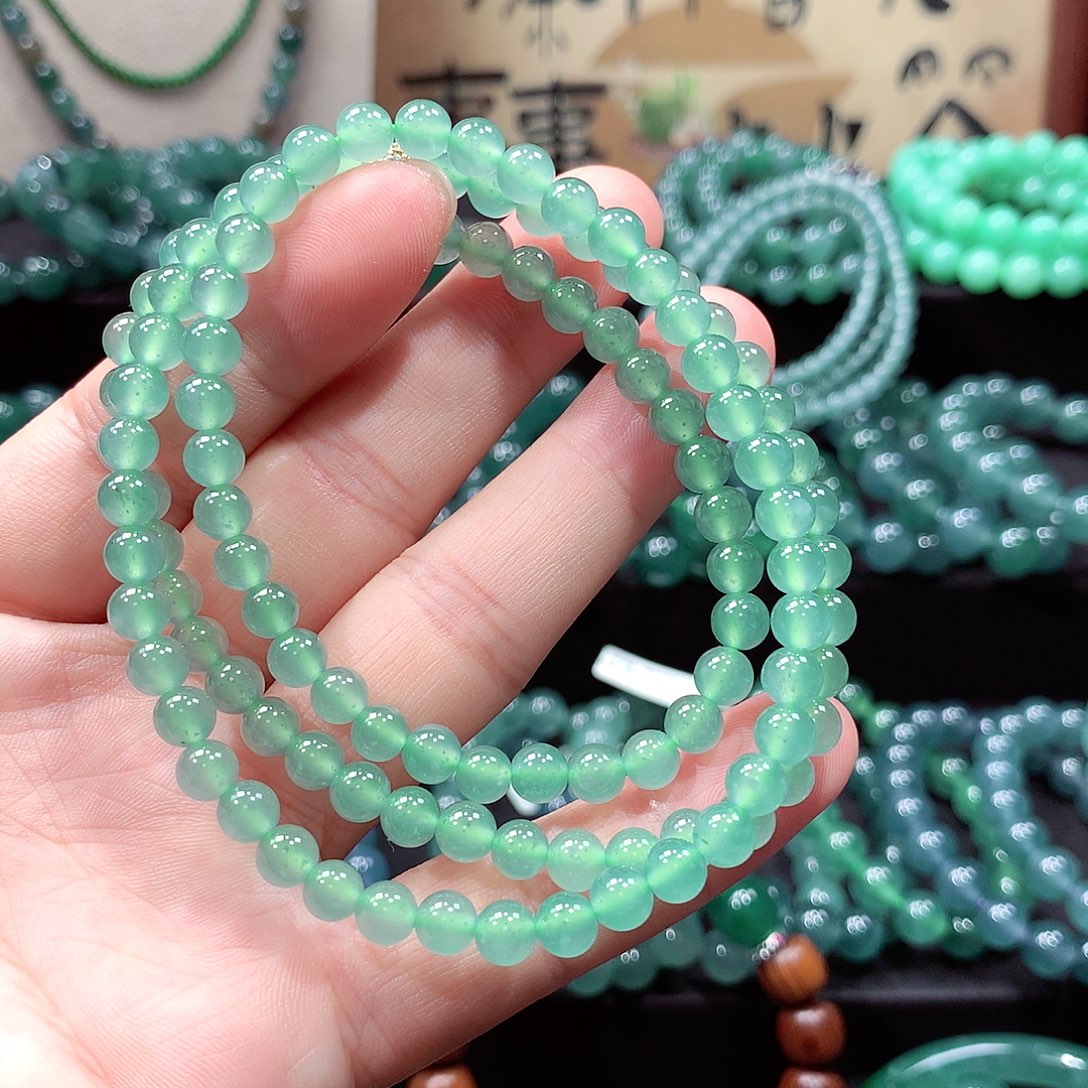 未镶嵌手链翡翠卡6
